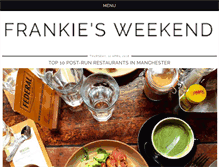 Tablet Screenshot of frankiesweekend.com